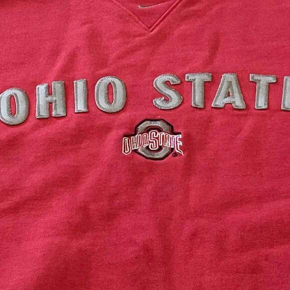 NIKE Vintage Ohio state university crewneck Sweatshirt size 2XL 1990s 80s - Picture 7 of 8
